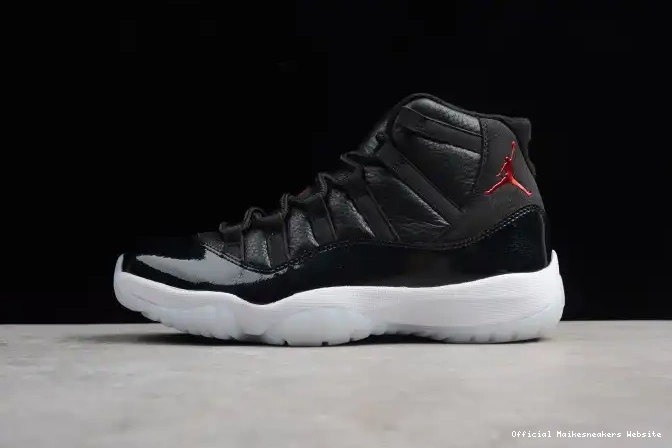 Official Maikesneakers mens Retro Jordan 11 black Air 378037-002 